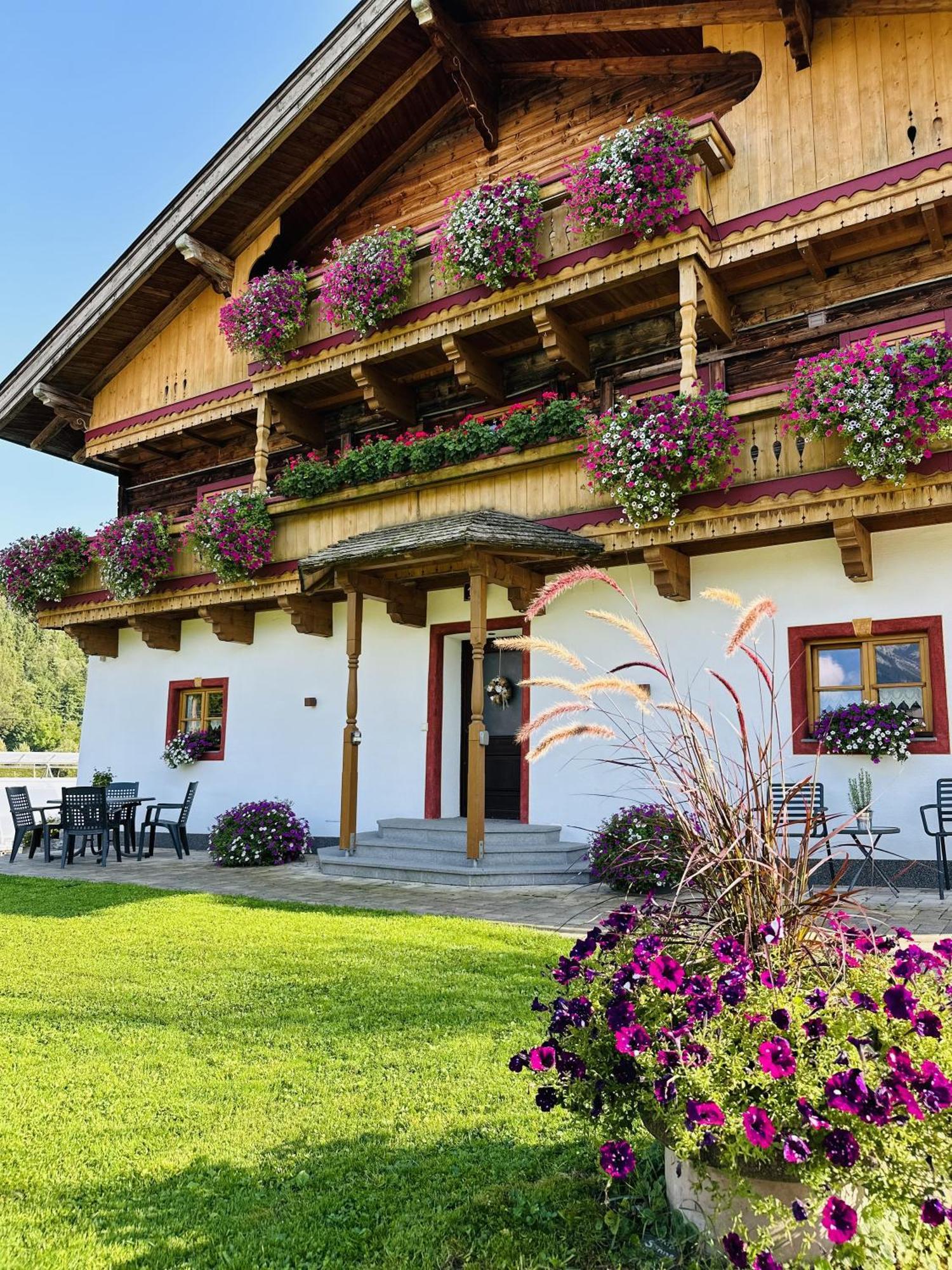 Ferienwohnung Steinernes Meer Maria Alm am Steinernen Meer Dış mekan fotoğraf